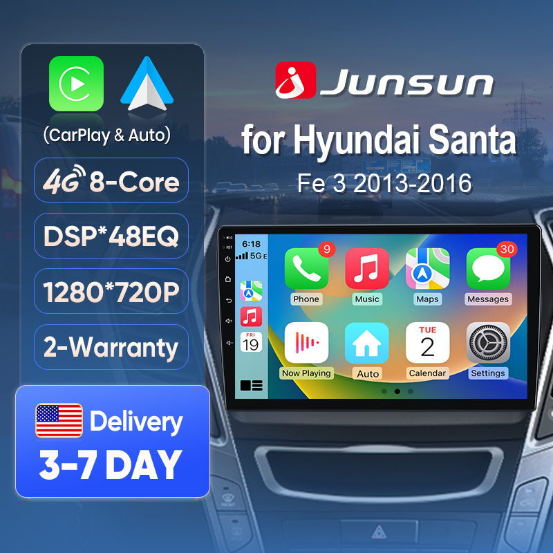 Japanese Car Lifestyle - วิทยุติดรถยนต์ Junsun AI Voice พร้อมระบบ CarPlay