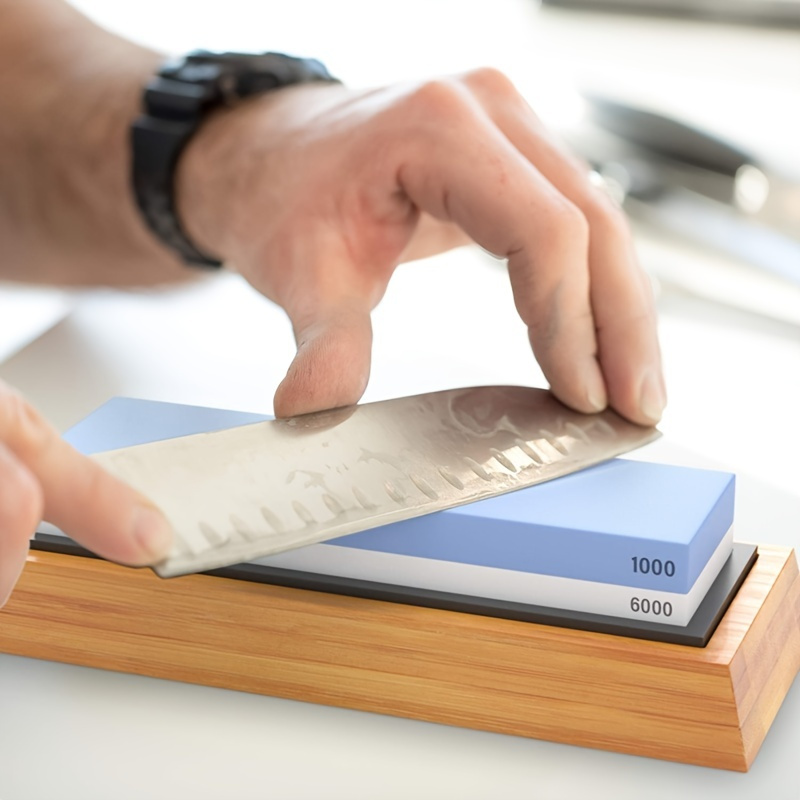 Bamboo Whisk Chasen - หินเจียรคุณภาพสูง 1 ชิ้น, หินลับมีด, หินเจียรข้าง 2