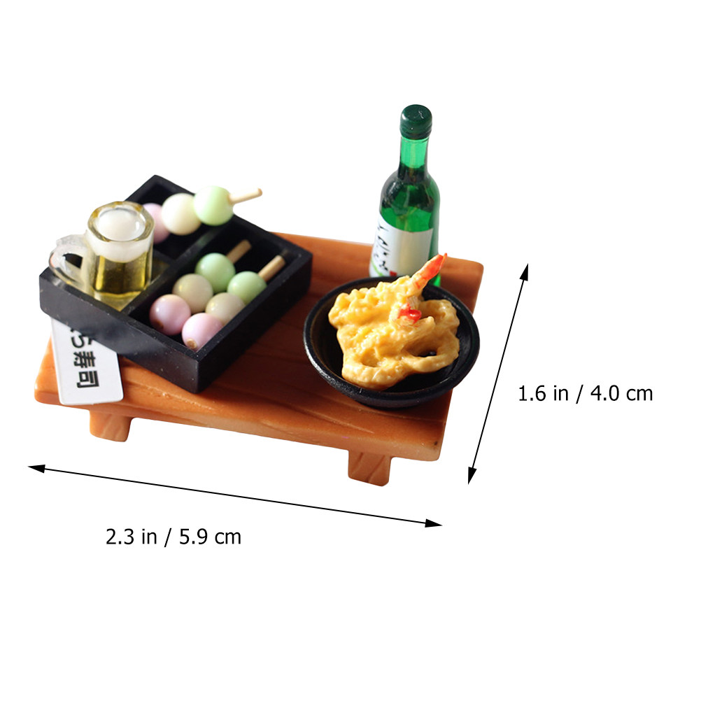 ชุดตกแต่งซูชิจิ๋ว 3 ชิ้น สำหรั - Japanese Lifestyle In Japanese บทวิจารณ์และราคา