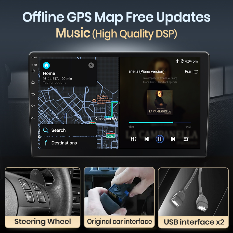 วิทยุติดรถยนต์ Junsun AI Voice - Japanese Car Lifestyle บทวิจารณ์และราคา