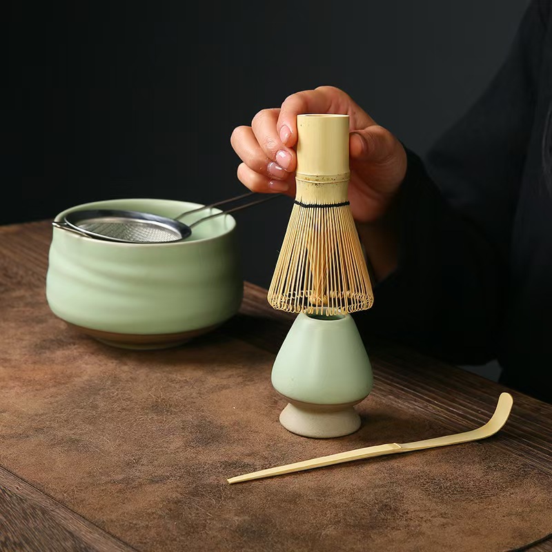 ที่วางไม้ตีชาเขียวมัทฉะ ทำจากเ - Bamboo Whisk Chasen บทวิจารณ์และราคา