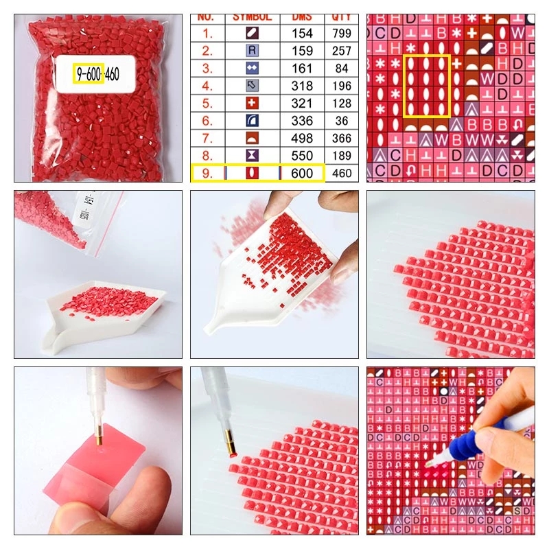 DIY เพชร Rhinestones ภาพวาดการ - Japanese Lifestyle In Japanese บทวิจารณ์และราคา