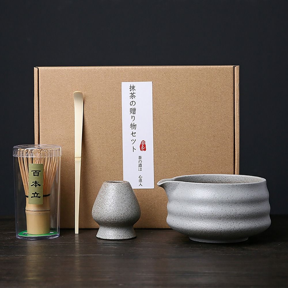 4PCS ใหม่ไม้ไผ่เซรามิคญี่ปุ่น  - Bamboo Whisk Chasen บทวิจารณ์และราคา