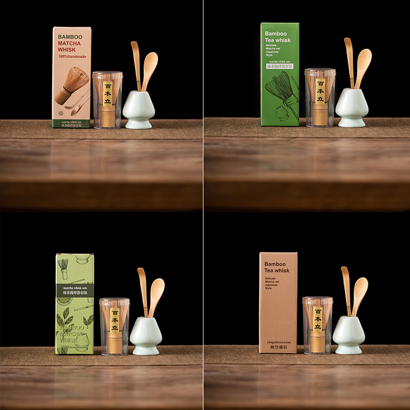 ชุดตะกร้อมัทฉะไม้ไผ่ 4 ชิ้น พร - Bamboo Whisk Chasen บทวิจารณ์และราคา