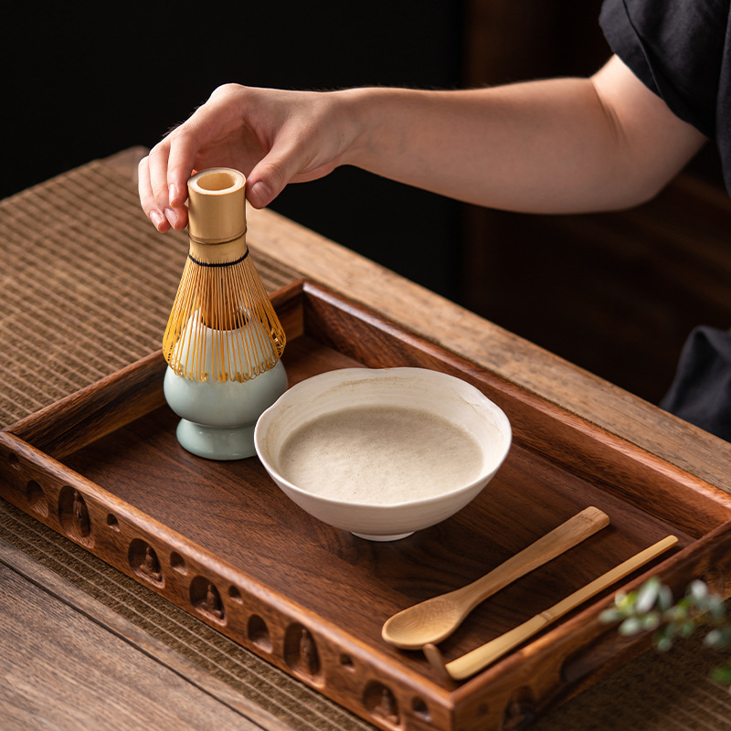 ชุดตะกร้อมัทฉะไม้ไผ่ 4 ชิ้น พร - Bamboo Whisk Chasen บทวิจารณ์และราคา