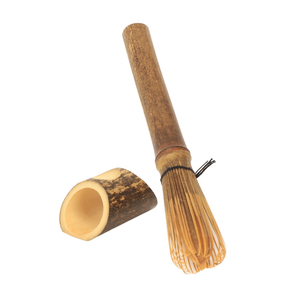 ไม้ตีชาเขียวมัทฉะด้ามยาว ทนทาน - Bamboo Whisk Chasen บทวิจารณ์และราคา