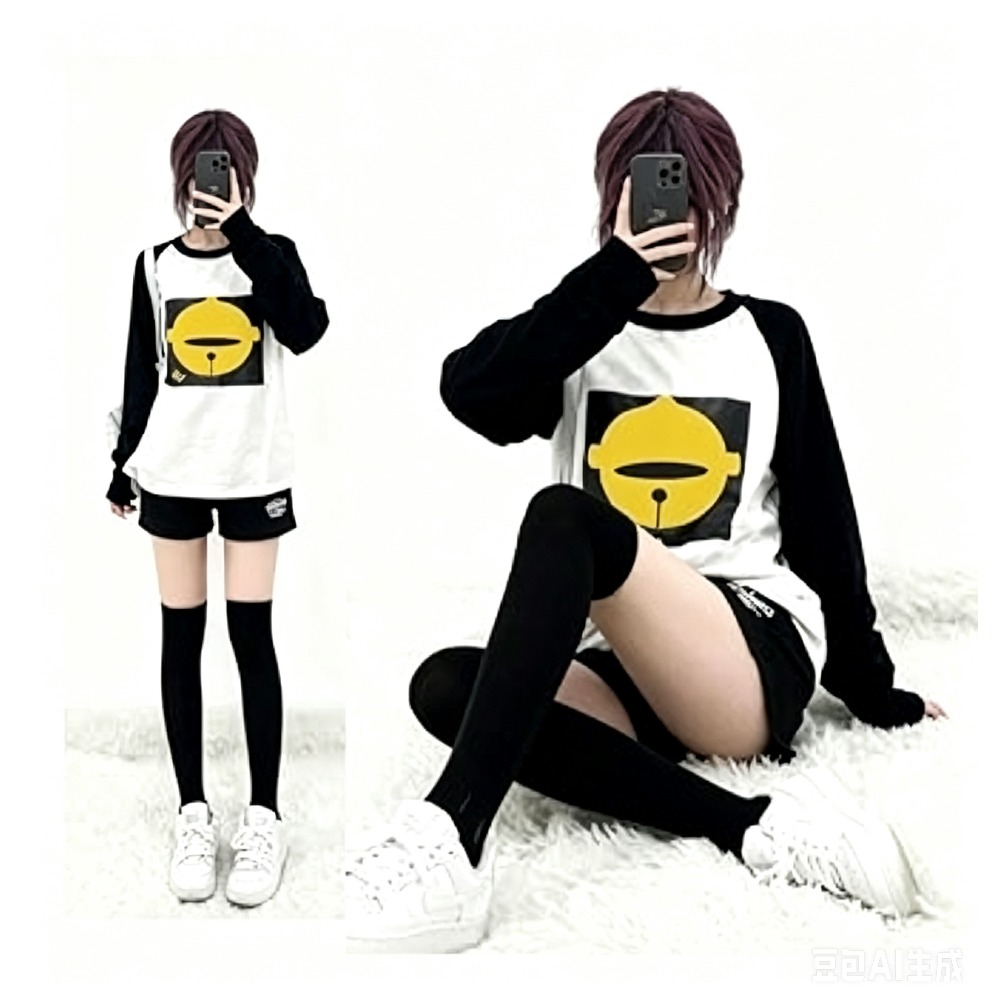 เสื้อยืดแขนยาวลายอนิเมะ Reze ค - Japan Lifestyle And Culture บทวิจารณ์และราคา
